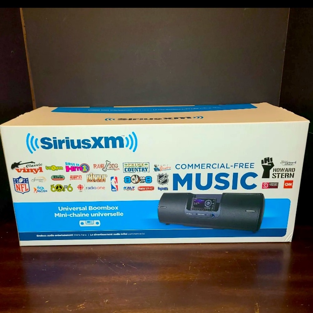 3-IN-1 SIRIUSXM BOOMBOX SPEAKER BUNDLE